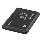125 kHz USB für RFID Kontaktloser Proximity Kartenleser für EM4100 / TK4001 ID-Karten — ABS-Gehäuse, 0-80 mm Lesebereich, and-Play Tastaturemulation,