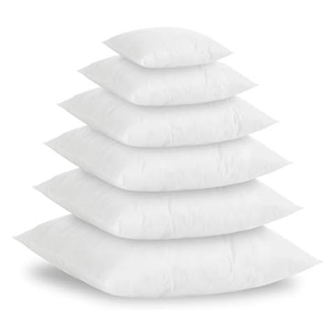 Textilhome - Pack 2 Relleno de Cojín 60x60cm / Poliéster 100% - Fibra Hueca siriconada Cover