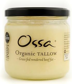 Ossa Organic Tallow | From British Grass Cows | 256g x1