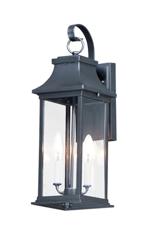 Maxim Vicksburg 2 Light Medium Outdoor Candle Style Wall Lantern