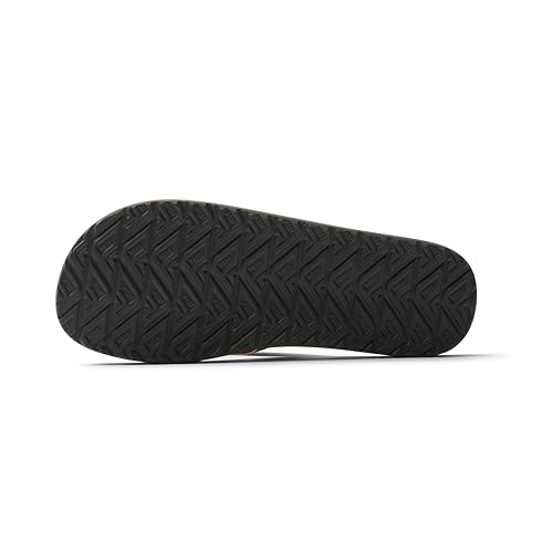 Reef Twinpin Mens Beach Flip Flop, Soft Cushion Footbed, Water Friendly, Tan/Grey, 13 - image 6