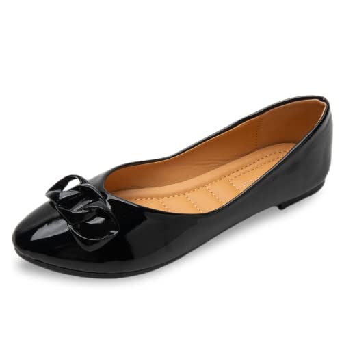 Sixth Street Womens Casual Comfortable and Lightweight Ballerina Ballet Flats - Black - (Size-36)- SXT 002 (B0BB1T5C99) Amazon Price History, Amazon Price Tracker