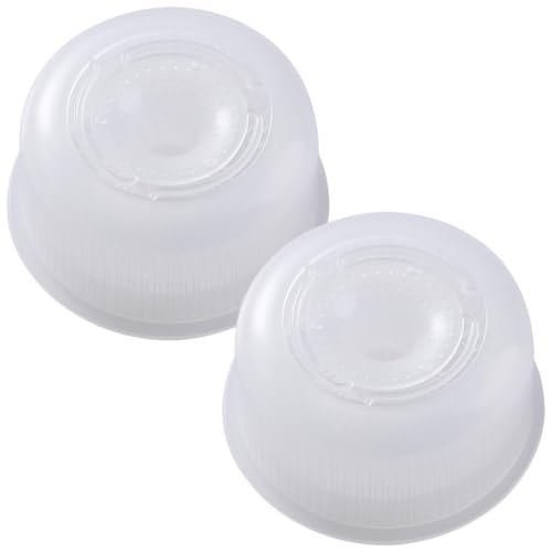 VOSAREA Round Sushi Molds Set 2Pcs Rice Ball Molds for Onigiri Making Food-Grade Plastic Easy to Clean for DIY Rice Shaping