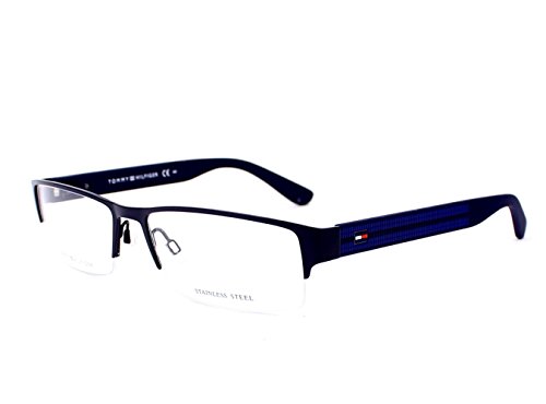TOMMY HILFIGER Eyeglasses 1236 01Ic Matte Dark Blue 55MM