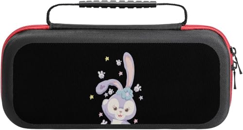 Switchケース ダッフィーフレンズ ゲーム機収納袋 おしゃれ ゲームカード収納 大容量 ゲームカード20枚 防塵 防汚 小物収納 持ち運び便利 軽量 旅行用 プレゼント