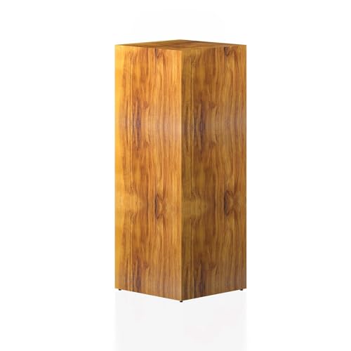 Image of Callas 3-Tier Wooden Cabinet with Magnetic Door for Home, Kitchen Unit | Engineered Wood, Space-Saving, Multipurpose Organizer (BR-11-Brown)