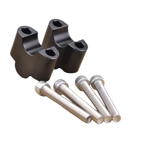 Pontet guidon pour VOGE 625DSX : rehausseur de guidon moto noir en aluminium