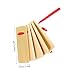 SUPVOX 5pcs Bamboo Clapper for Boy Girl Traditional Chinese Kuaiban for Stage Performances Lightweight and Portable Musical Instrument for Beginners Boy Girl-friendly Design to Enhance