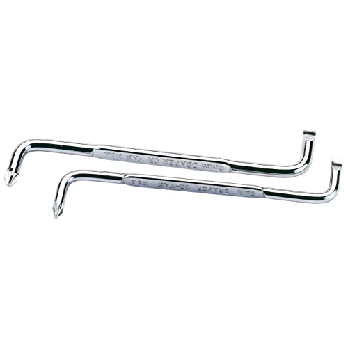 Draper 13948 2-Piece Slotted and Pozidriv Angled Screwdriver Set