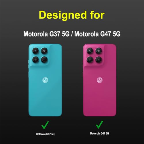 Image of Zapcase Back Case Cover for Motorola G37 5G | Compatible for Motorola G37 5G Back Cover | Liquid Silicon Magic Case with Camera Protection | Black