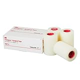 ソルベンタム サージカルテープ トランスポア 半透明 プラスティック 医療用 テープ 75mm x 9.1m 4巻 1527-3