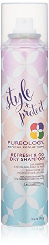 Pureology | Style + Protect Refresh & Go Dry Shampoo | For Color-Treated Hair| Vegan | 3.4 oz.