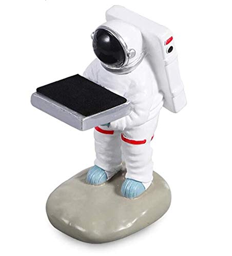 ZUOAO Estante Reloj Adornos creativos del Soporte del Reloj del hogar Astronauta Soporte de Caja de Almacenamiento de Anillo de la joyería Antigua ama de Llaves,A