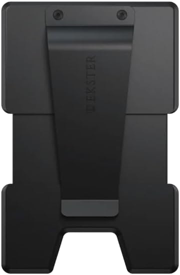 Ekster Cash Clip Backplate for Aluminum Cardholder & Cardholder PRO | Expandable Storage Add-On w/Cash Clip | Recycled 6061 Aluminum & RFID Blocking Backplate | Ekster Cardholder Add-On Accessory