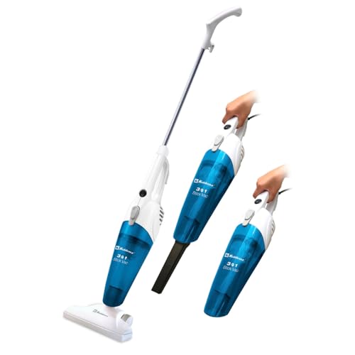 Consejos para Comprar Aspiradora Devoradora Koblenz - los más vendidos. 48 Koblenz Aspiradora Stick Vertical Pegasus 3 en 1 de 450W, Aspiradora de Mano y de Bastón para Pelo de Mascota, Alfombra, Pisos, Autos y Muebles, Cable de 5m, Motor Ciclónico,...