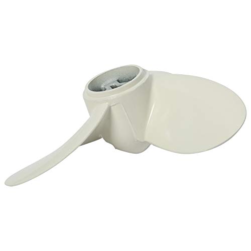 image for NovelBee Aluminum Alloy Boat Propeller 7 1/4X5-A for 2HP Yamaha Outboa