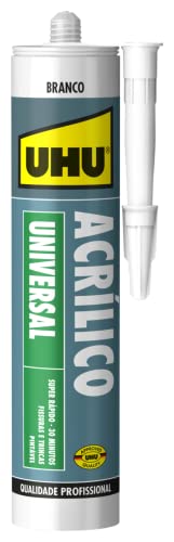 UHU-silicona acrílica universal blanco 300ml