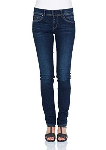 Pepe Jeans Women's New Brooke Jeans, Blue (Denim-h06), 24W / 34L