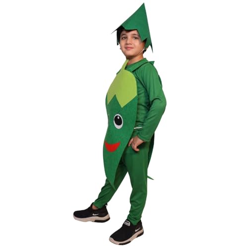 Image of Kaku Fancy Dresses Fruit and Vegetable Costume Paper Cutout with Cap For Kids | Healthy Food Costume For Boys & Girls (Tracksuit Not Included)