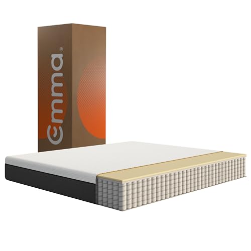 Emma Matelas Original II | Mousse à mémoire de Forme, Ressorts ensachés | 140x200 cm | Hauteur 22...