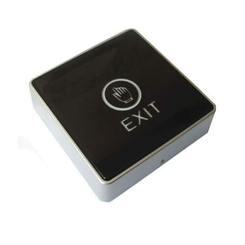 Door Touch Exit Button Push Home Release Switch Panel Access Control LED Light-image-40