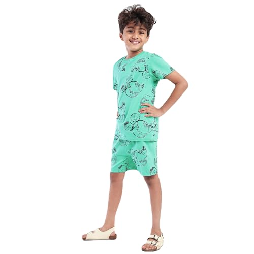 Image of BONKIDS Mickey Boys Printed CO-ORDS (BON9240 2-3Y)
