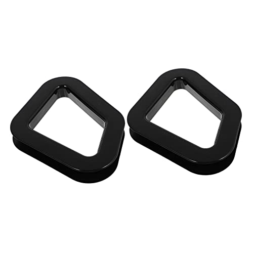 GAROZATION 4pcs Chair Buckle Cybercaf Electronic Game Competition Chair Mountings Chair Fittings Plastic Black