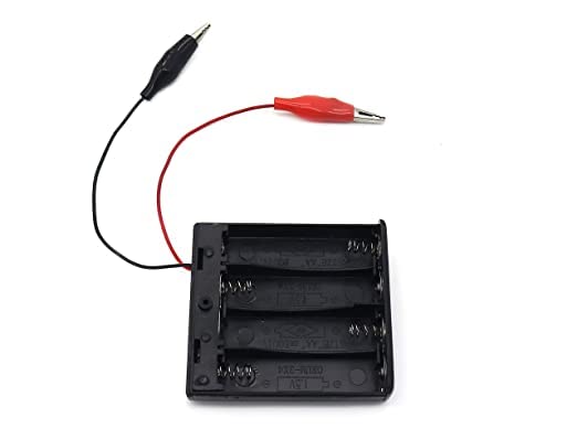 See full amazon price history chart for S P 4AA 1.5V AA Battery Holder Case Wired Attached Cap On/Off Switch with Alligator Clip for Electronic Batteries Black Plastic S P 4AA 1.5V AA Battery Holder Case Wired Attached Cap On/Off Switch with Alligator Clip for Electronic Batteries Black Plastic (B0BQ6Z3C4T) Amazon Price History, Amazon Price Tracker