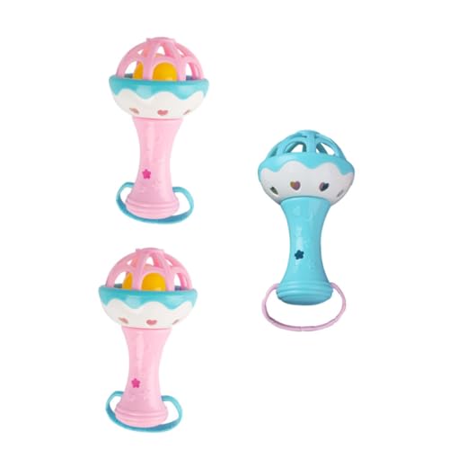 LRXIYODE 3個 ベビー ラトル おもちゃ 赤ちゃん用 おもちゃ 幼児用 楽器 楽器