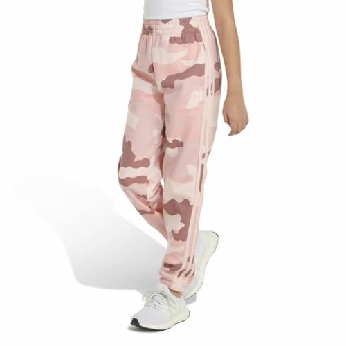 adidas Girls 3 Stripe Camo Print Sweatpants2