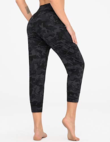 Image of Dragon Fit Joggers for Women with Pockets,High Waist Workout Yoga Tapered Sweatpants Women's Lounge Pants