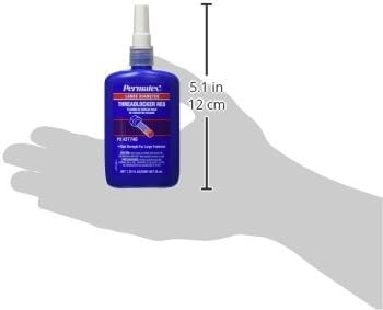 Permatex 27740 Large Diameter Threadlocker Red, 36 ml