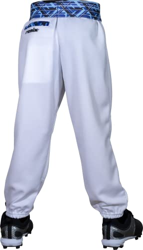 Pantalon de baseball pour adolescent Rawlings blanc taille junior - 5
