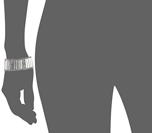 Lucky Brand Silver-Tone Statement Link Bracelet #TOP2