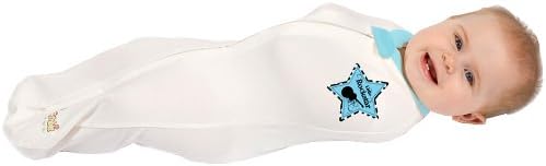 The Woombie Original Swaddle Blanket, Rock Star, 0-3 Months