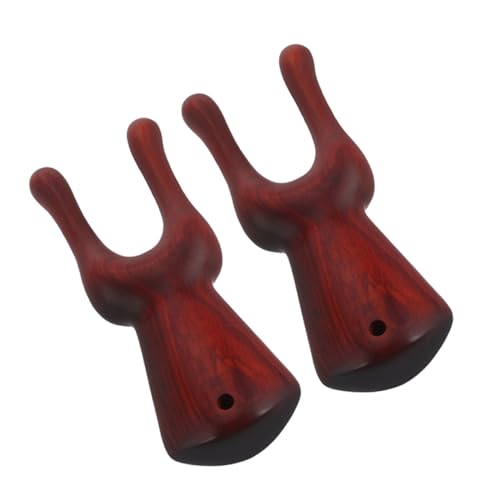 VALICLUD Portable Wooden Facial Massager Kit: Gua Sha Tool for Nose and Face Acupoint Relief