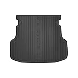 Tapis de coffre parfaitement ajusté - sur mesure pour Toyota Avensis II Touring Sport (2003-2009, Break, sans hauteur du plancher du coffre ajustée, avec niches latérales)