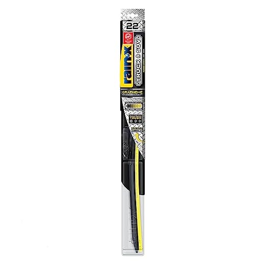 Rain-X 870122 Truck & SUV Rugged Series Premium Wiper Blades, 22 Inch Windshield Wipers (Pack Of 1), Automotive Replacement Windshield Wiper Blades Engineered For All Driving Adventures