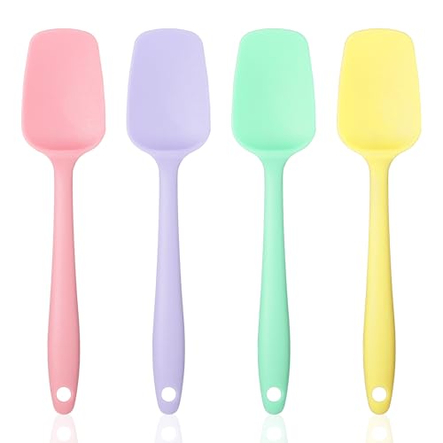 4 Piece Silicone Spoon Set
