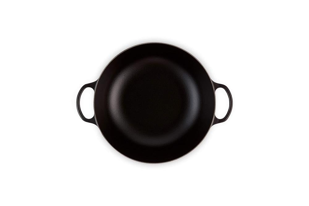 LE CREUSET Signature Soup Pot 32cm Matte Black SS Knob : Amazon.co