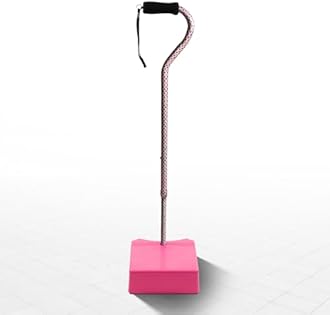 Stair Climbing Assist Cane – Stair Lift for Seniors, Mobile Stairlift, Half Step for Seniors, Portable Stair Lift for Elderly (Pink Polka Dot)