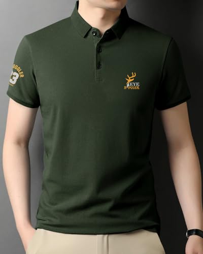 Image of Noble Monk Men's Cotton Blend Regular Fit Polo T-Shirt