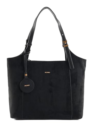 Sac à épaule Picard Galway City Shopper Black finitions soignées et look minimaliste