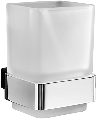 Gedy 5410-13 Wall Mounted Tooth Brush Holder, 1.03" L x 2.76" W, Chrome