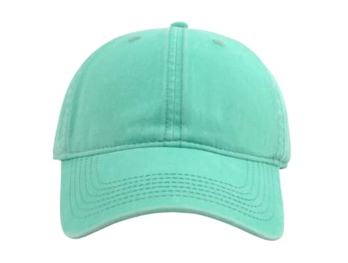 Image of TSSGBL Vintage Cotton Washed Baseball Cap S to XXL Unstructured Low Profile Adjustable Distressed Dad Hat for Men Women