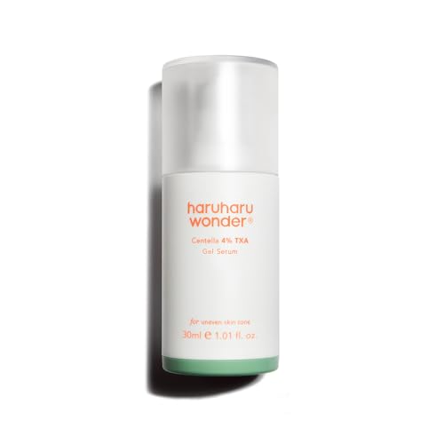 haruharu wonder 4% TXA Gel Serum Niacinamide Tranexamic Acid Dark Spot Vitamin C & Centella Korean Skincare Cruelty Free 30ml