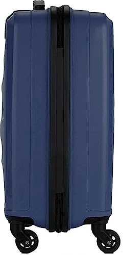 Image of American Tourister KAMILIANT KAM-TRIPRISM TSA Lock Hard-Sided Polypropylene Luggage Set of 3 Trolley Bags (55 cm+68 cm+78 cm) (Navy Blue)