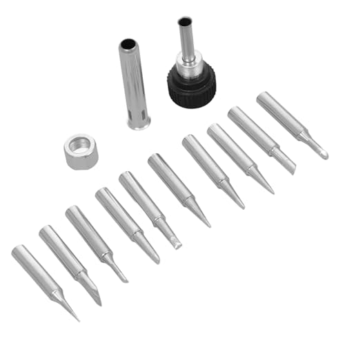 ABOOFAN Versatile Soldering Iron Tips Assortment 1 Set Welding Tip for Soldering Station Welding Equipment Accessories