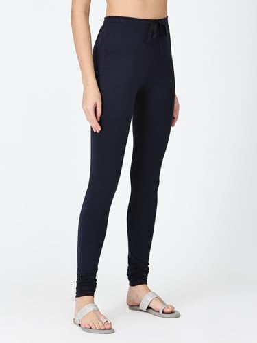 Image of Robinbosky Cotton Churidhar Leggings for Women - Stylish, Stretchable & Flattering Fit for All-Day Comfort