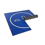 Dollamur 10’x10’x1.25” Wrestling Mat, Home Workouts, Exercise, with Circles, FLEXI-Connect®